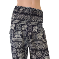 Harembroek - Small - Olifantje zwart